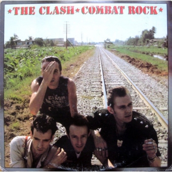  The Clash ‎– Combat Rock  (Zeer goede staat, hoes en vinyl VG+) Incl. poster